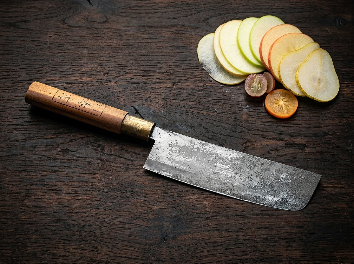 nakiri hideyoshi stal węglowa 17cm