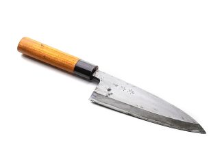 vintage japoński nóż kuchenny aratachu gokujo deba 190mm