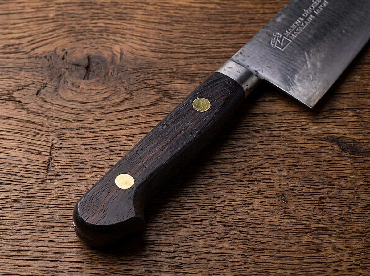 gyuto masakane stal węglowa 21cm