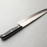 gyuto yoshimasa tokusen stal węglowa san mai 19,5cm