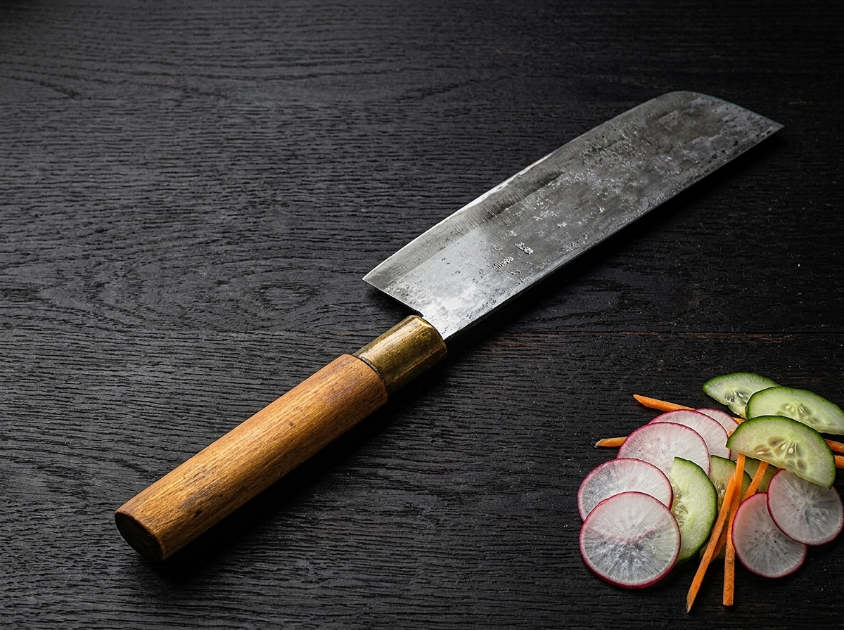 nakiri hideyoshi stal węglowa 17cm