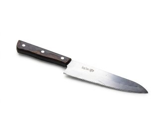 Santoku Hirotomo Warikomi stal węglowa 17,5cm