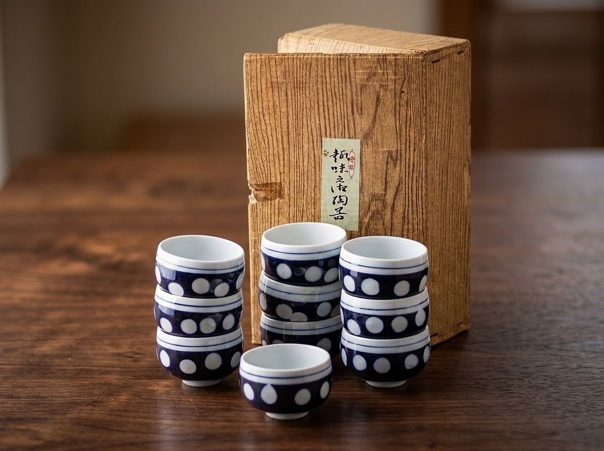 Yunomi Mizutama — zestaw 10, Shumi no Touki, era Showa