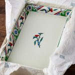 Talerze Ryuuzan Kiln — Ko-Imari Aka-e, zestaw 4