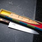 Gyuto Minamoto Sukehisa stal węglowa 27cm