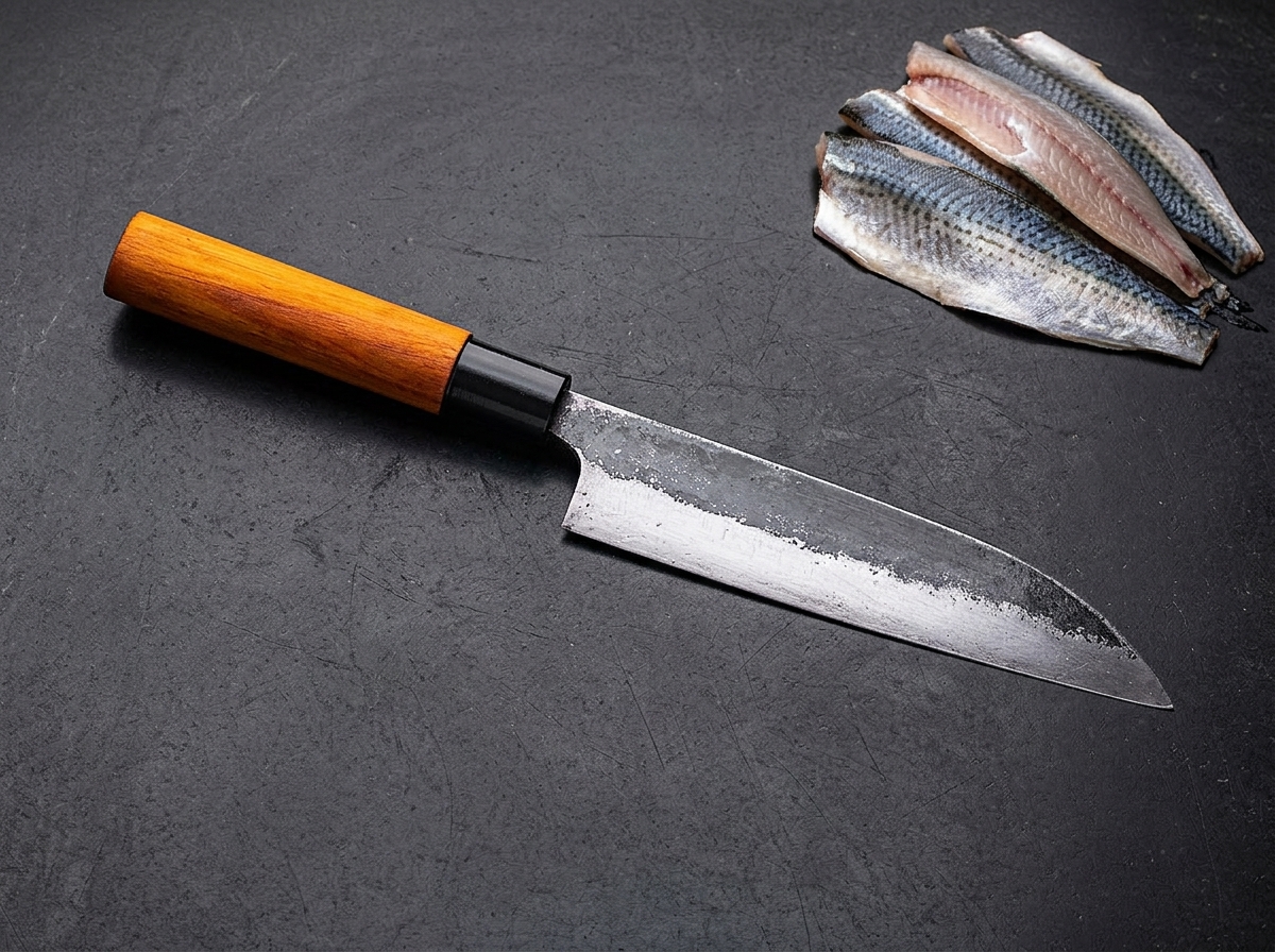 Santoku Tosa Tamashii stal Aogami