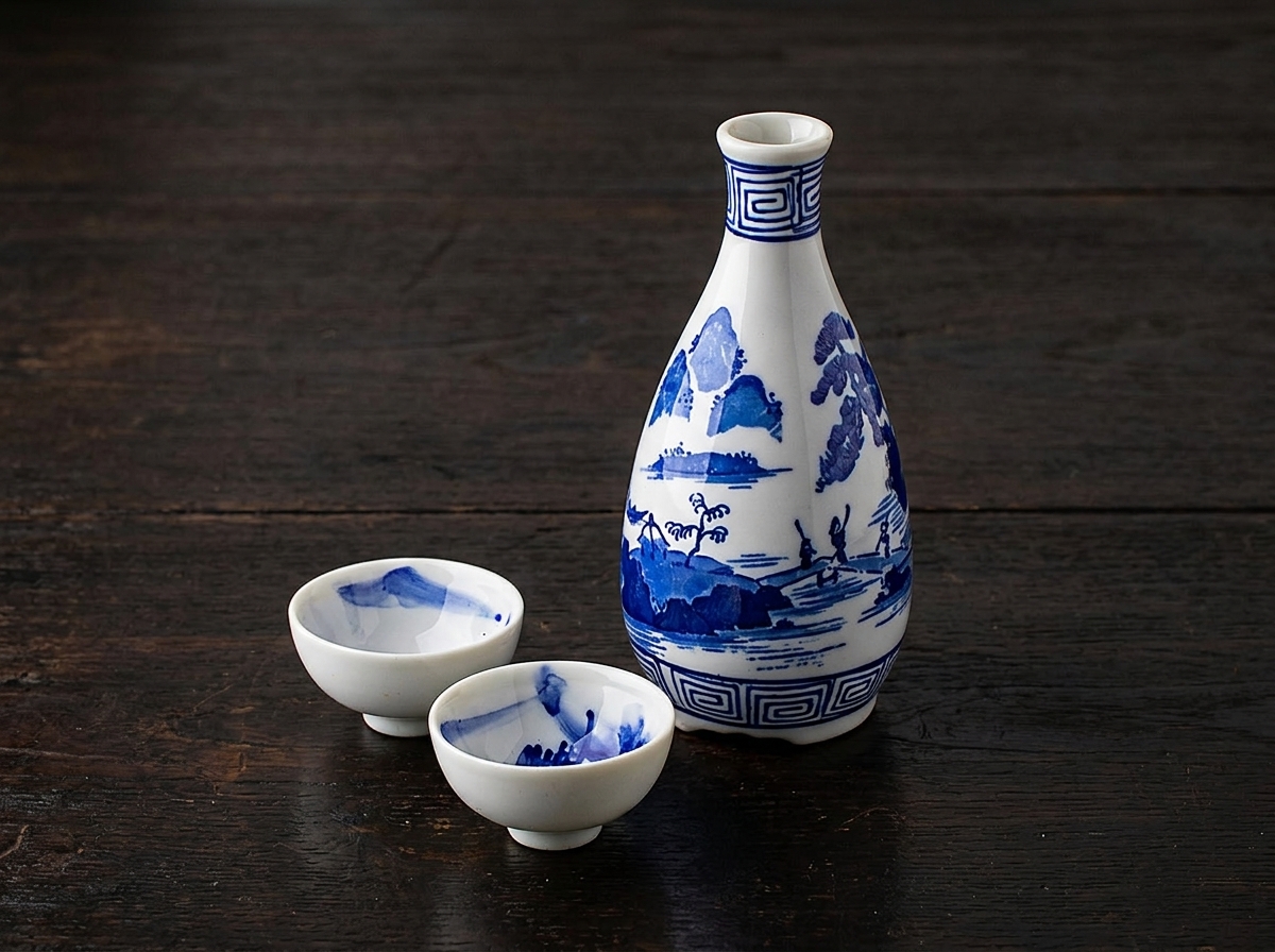 Zestaw sake Tokkuri